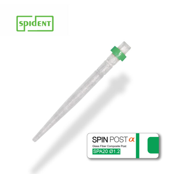 פייבר פוסט-ירוק 1.2 (10) Spident Spin Post
