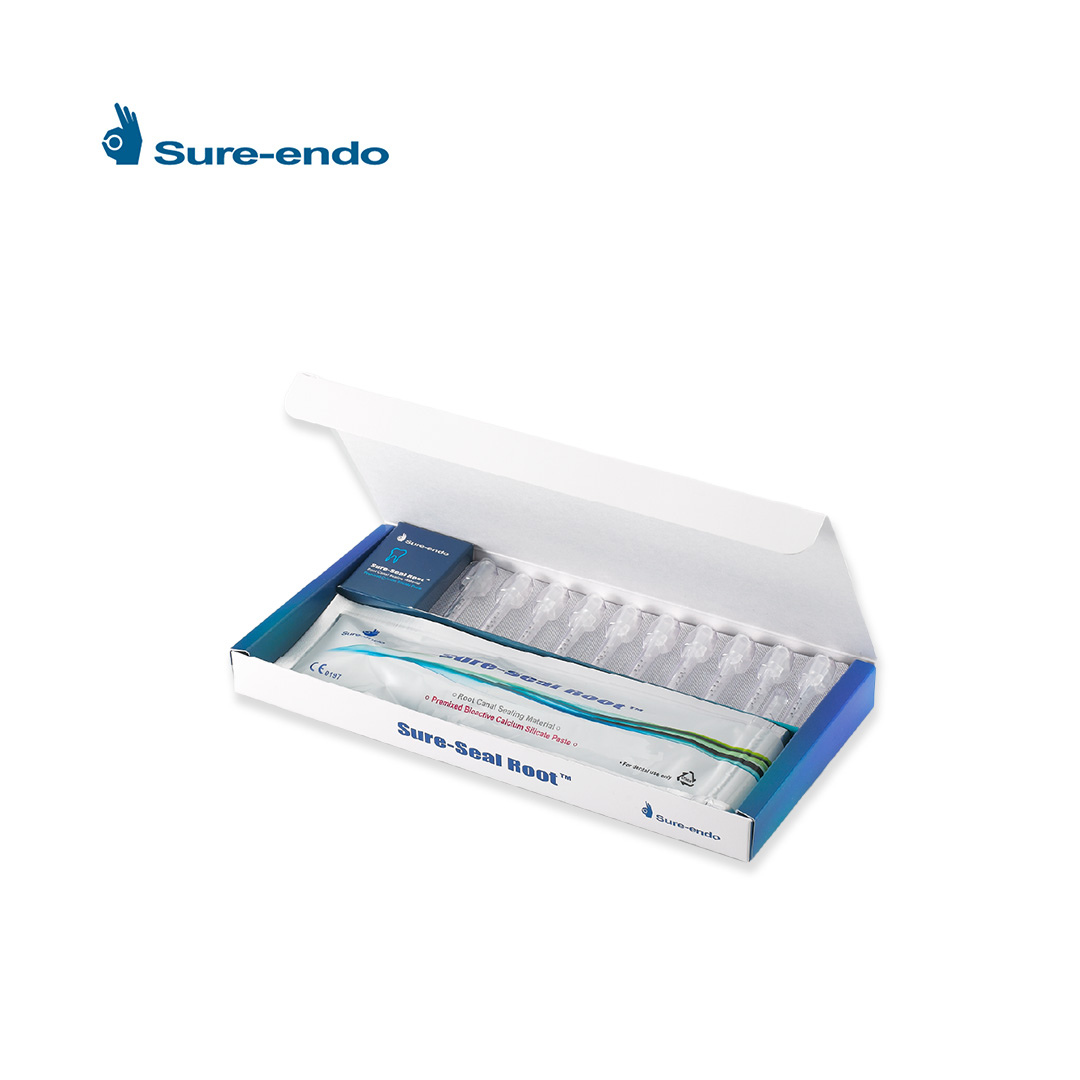 איטום תעלות שורש-קומפולים 0.25גר' (10) Sure-Seal Root PT