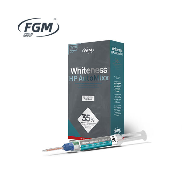 הלבנת שיניים-מרפאה 5גר' (1) FGM Whiteness HP AutoMixx 35%