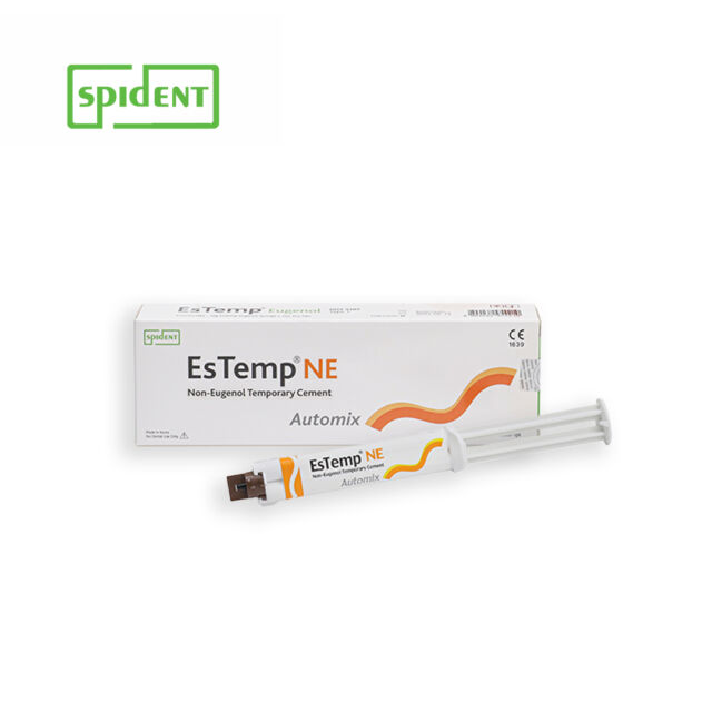 דבק זמני-מזרק 10גר' (2) Spident EsTemp NE