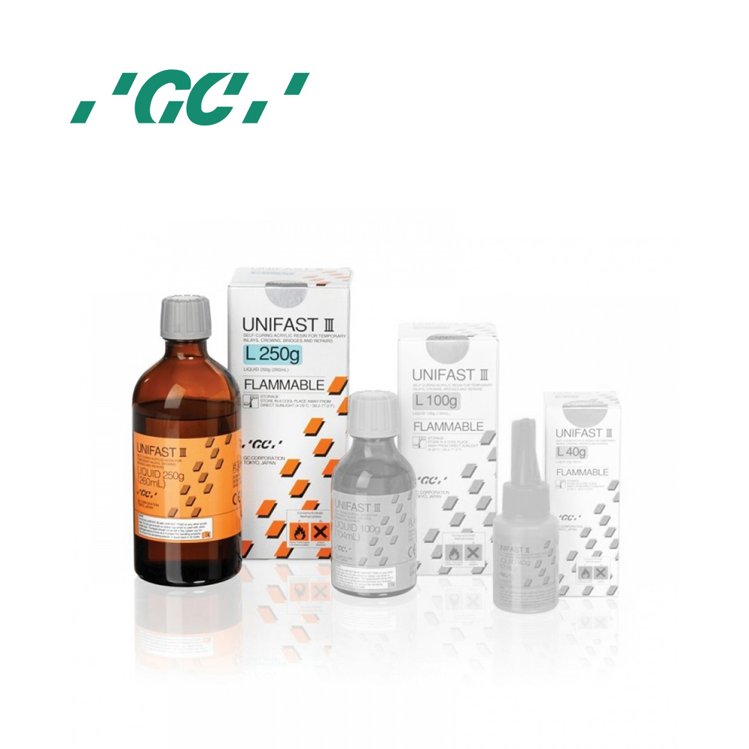 כתרים זמניים-נוזל 260מ"ל GC Unifast III