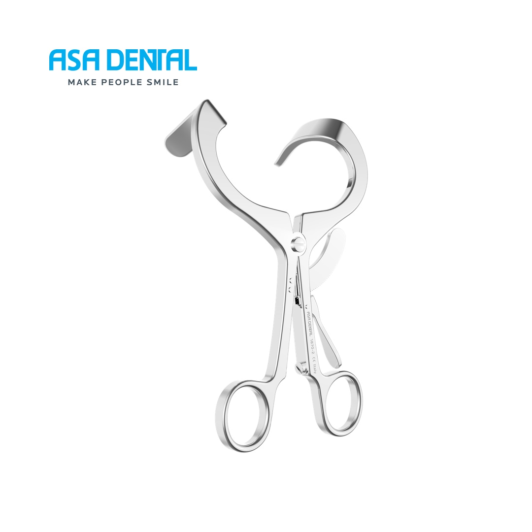 פותח פה-מספריים 14ס"מ Asa Dental 1870-2