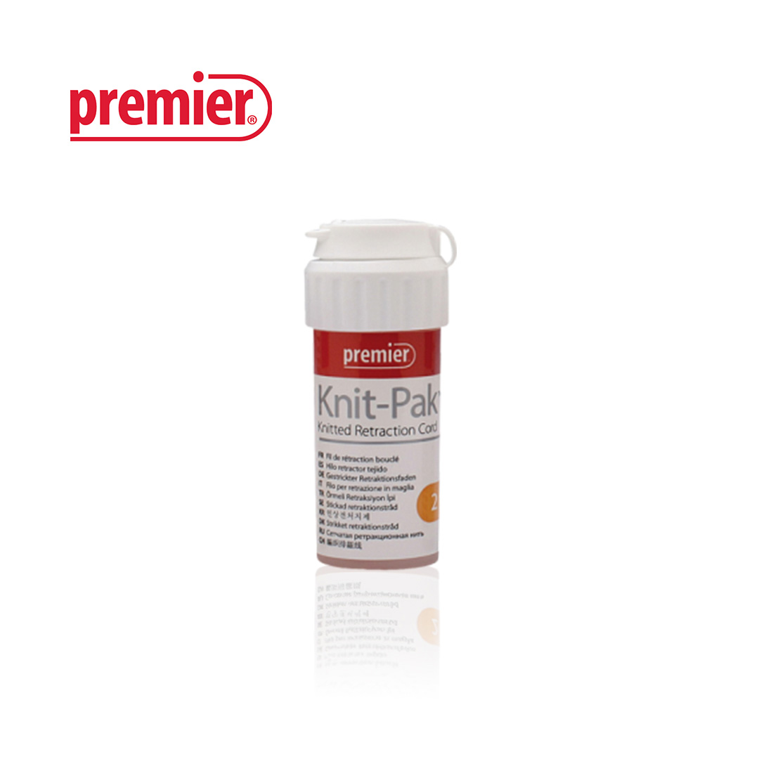 חוט רטרקציה מס' 2 כתום Premier Knit-Pak
