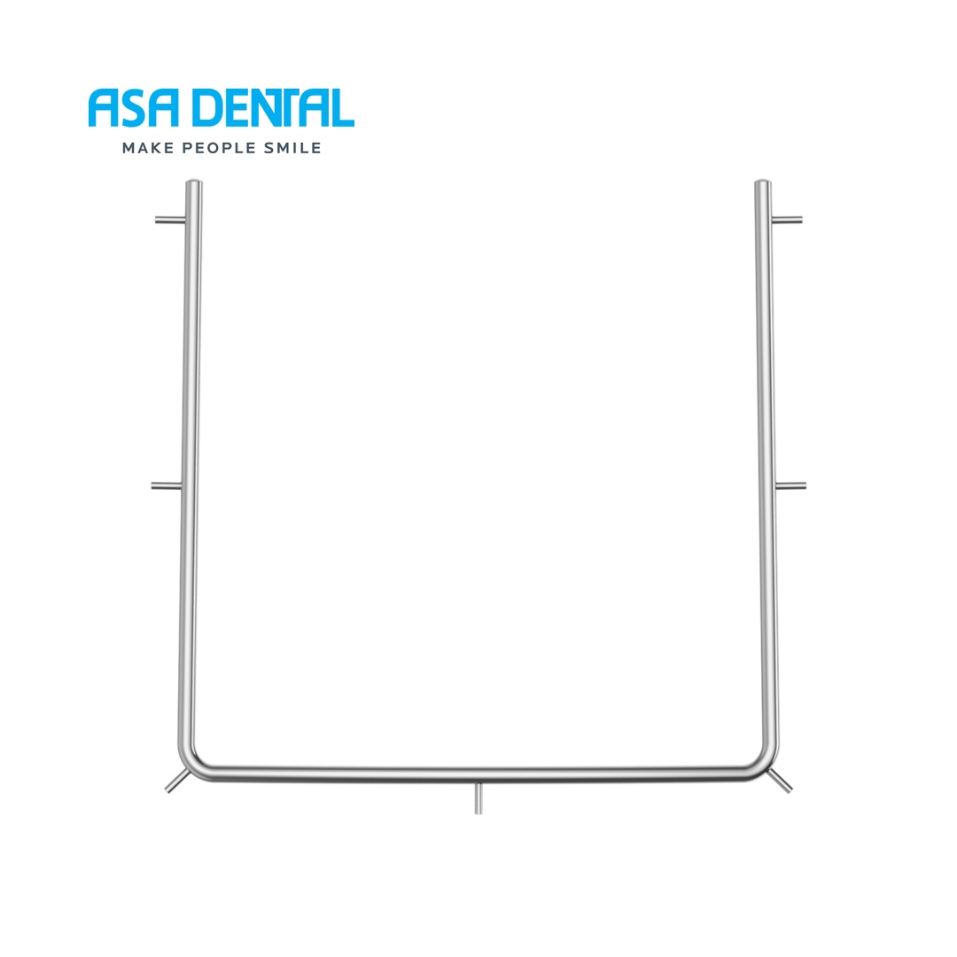 סכר גומי-מסגרת מתכת 11ס"מ Asa Dental 3040-1