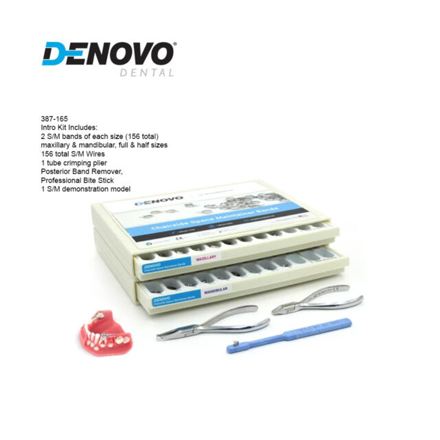 טבעת לשומר מקום-סט (156) Denovo Deluxe Pro Space 387-165