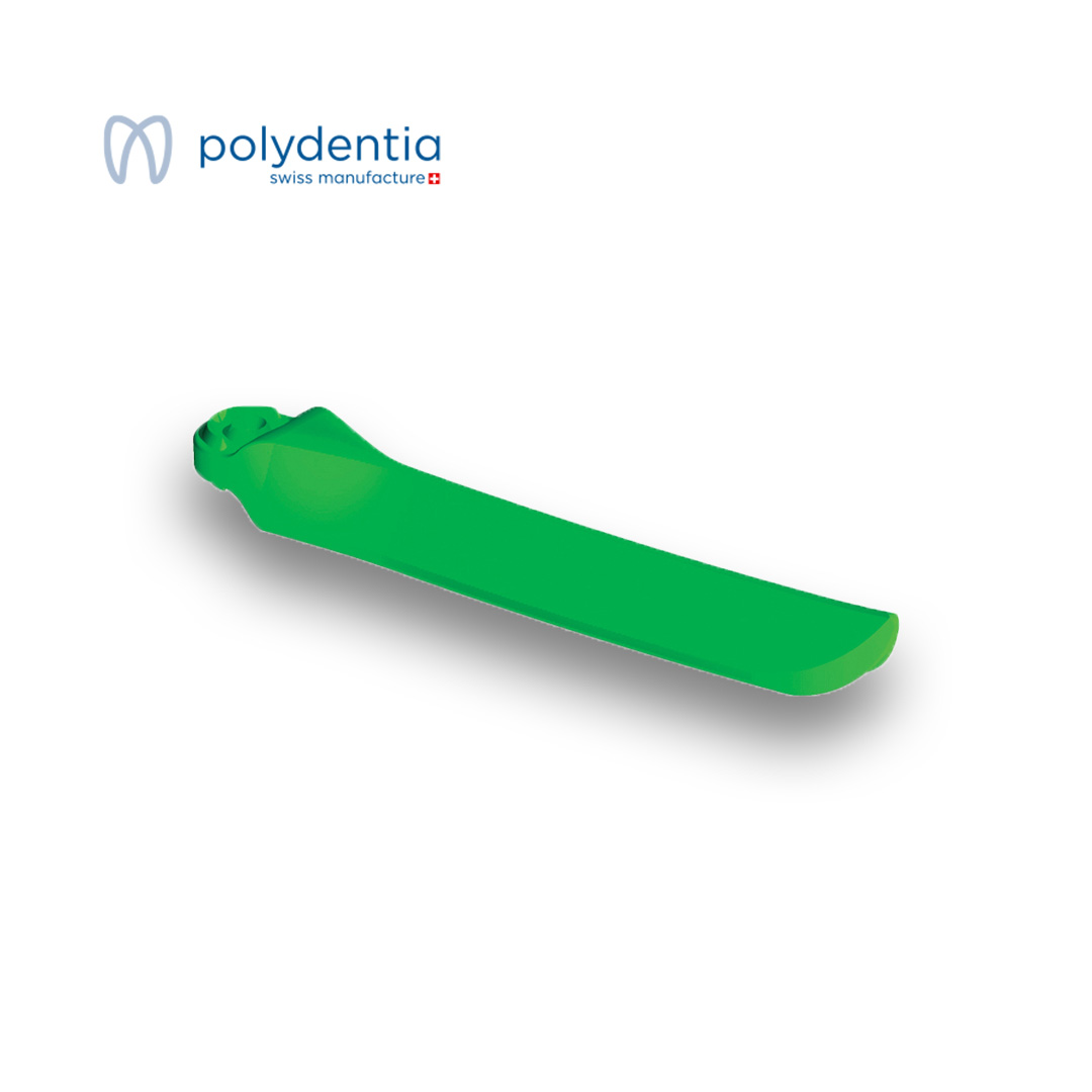 טריזי פלסטיק-ירוק (100) polydentia myWedge M 7103