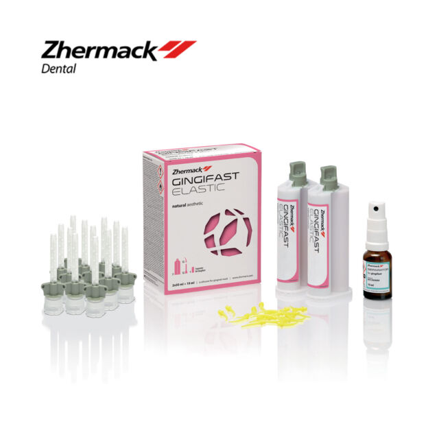 סיליקון לחניכיים 50מ"ל (2) Zhermack Gingifast Elastic