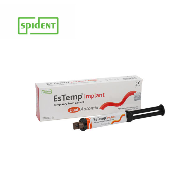 צמנט לשתלים 8גר' Spident EsTemp Implant