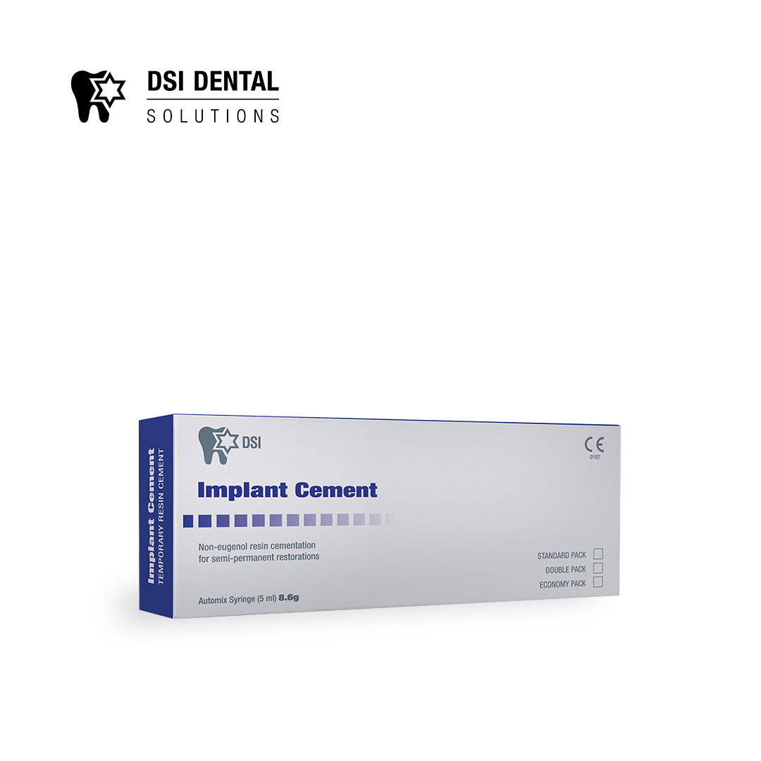 צמנט לשתלים 5מ"ל (2) DSI Implant Cement