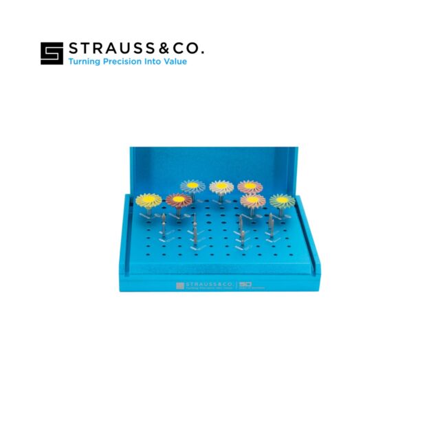 זירקוניה-יהלום וגומיות סט (18) Strauss MagicT Pro1