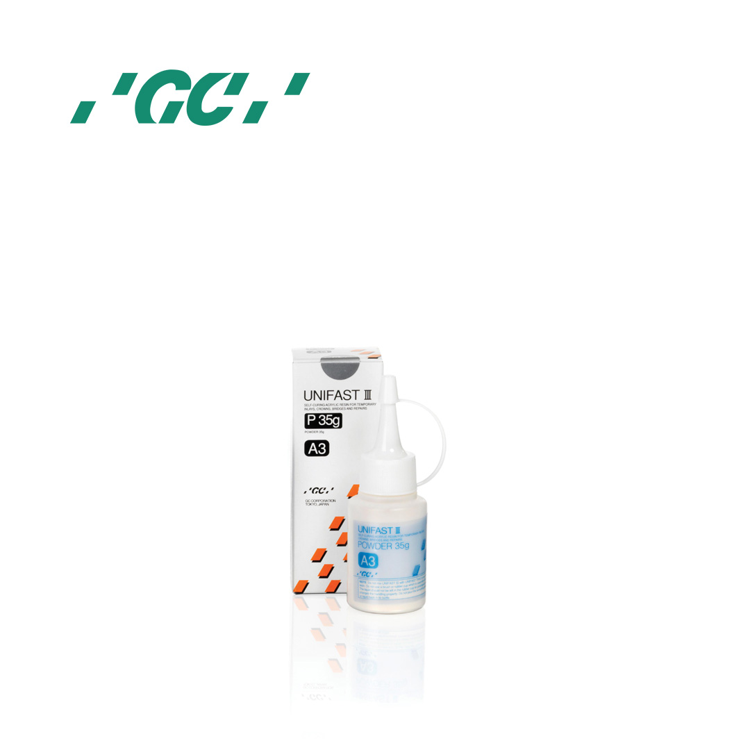 כתרים זמניים-אבקה 35גר' GC Unifast III