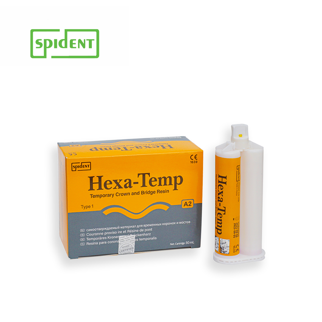 כתרים זמניים-קרט' 50מ"ל Spident Hexa-Temp A2
