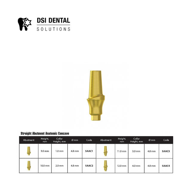 מבנה אנטומי ישר DSI Concave