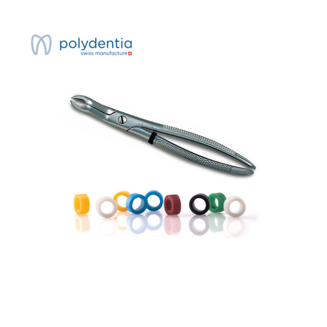גומיות סימון לכלים-שחור (25) polydentia Maxi 5367