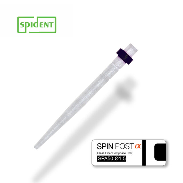 פייבר פוסט-שחור 1.5 (10) Spident Spin Post