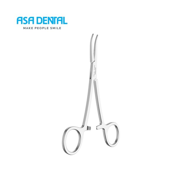 מחזיק מחט 14ס"מ מעוגל Asa Dental Kelly 0510-2
