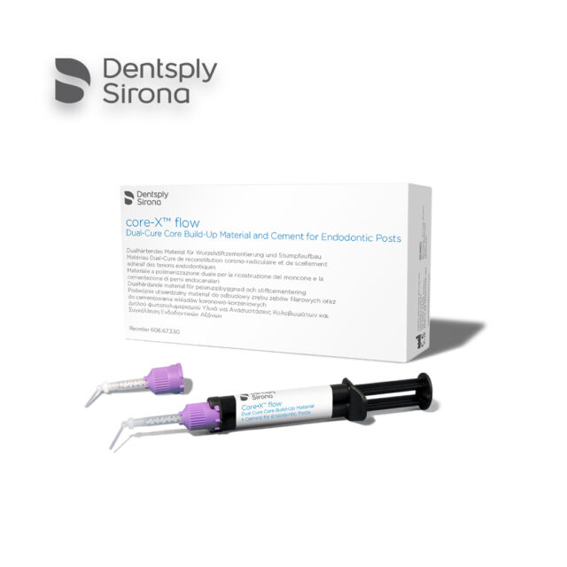 קומפוזיט למבנים-מזרק 4.75גר' Dentsply core X flow