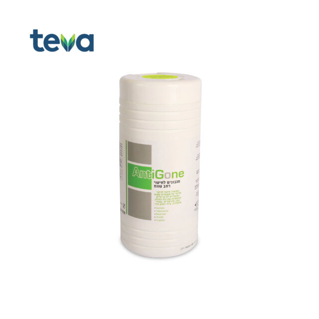 מטליות חיטוי-לבן (200) teva AntiGone