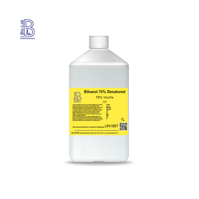 אלכוהול 70% 1ליטר Bio-Lab