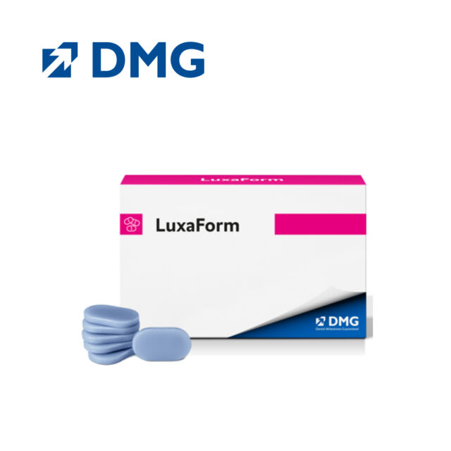 טיפים צהובים עם מתכת (50) DMG LuxaCore Z