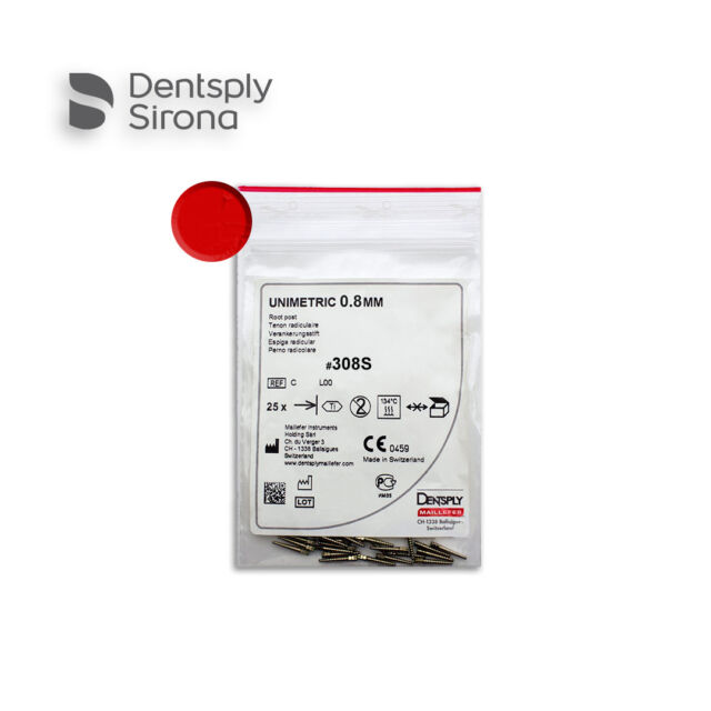 מבנים-יתדות (25) Dentsply Maillefer Unimetric 308S