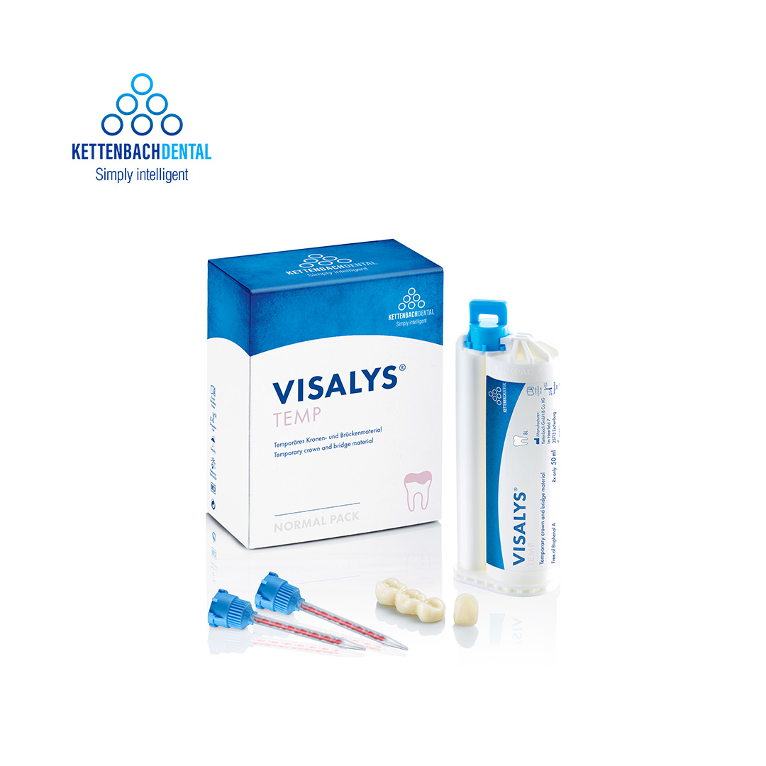 כתרים זמניים-קרט' 50מ"ל Kettenbach Visalys Temp Bleach