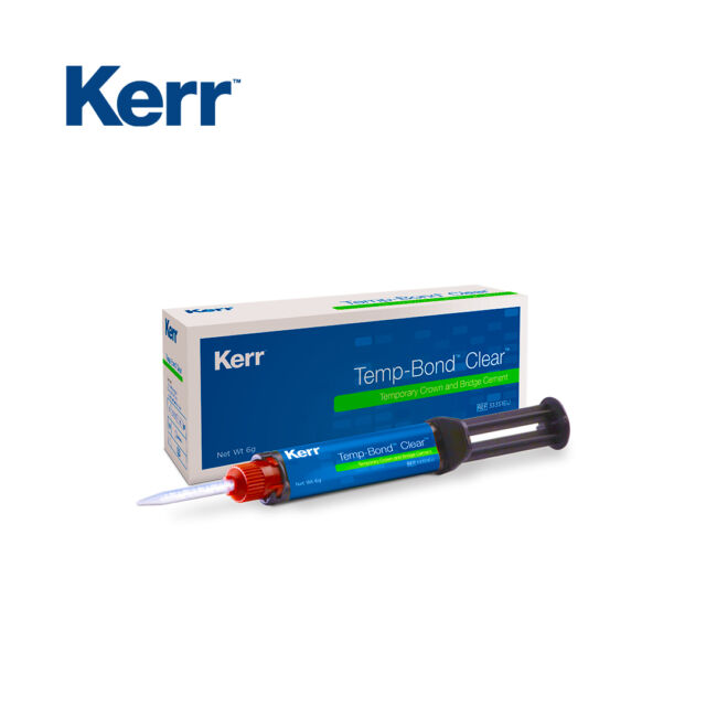 דבק זמני שקוף-מזרק 6גר' Kerr Temp-Bond Clear