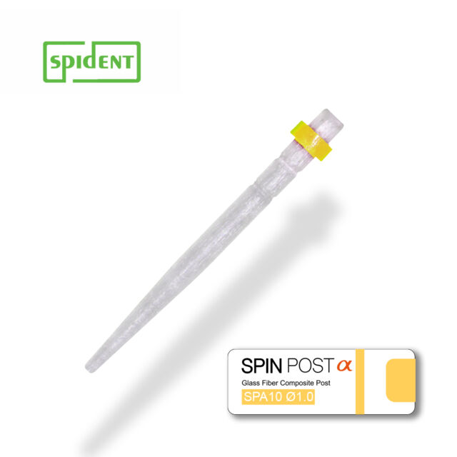 פייבר פוסט-צהוב 1.0 (10) Spident Spin Post