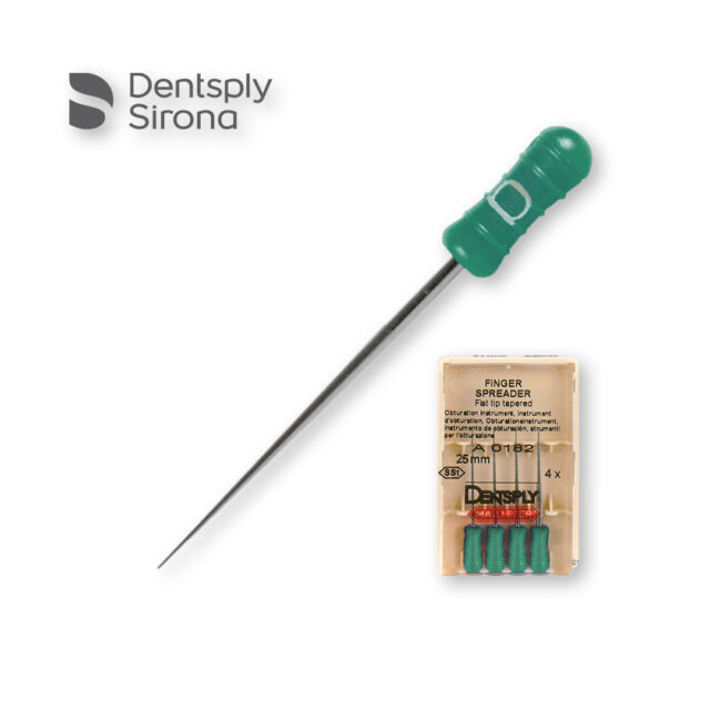 פינגר ספרדר (4) D25 ירוק Dentsply Maillefer