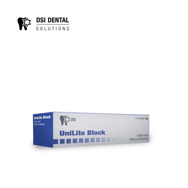 חומר גילוף-מזרק 2גר' (5) DSI UniLite Block