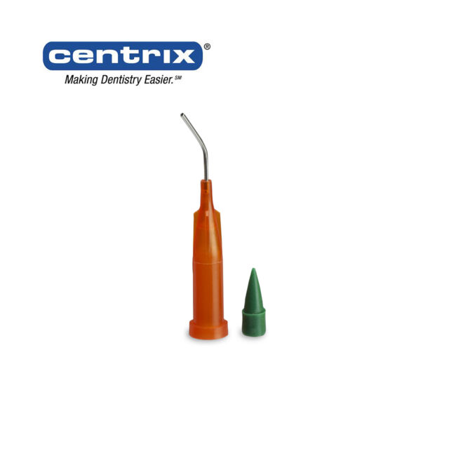 טיפים-כתומים עם מתכת (100) Centrix AccuDose