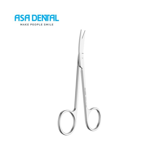 מספריים כירורגיות מעוגלות 11.5ס"מ Asa Dental Iris