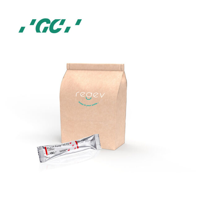 גלאס יונומר שחזורים-קפסולות שקית (50) GC Equia Forte Fil A2
