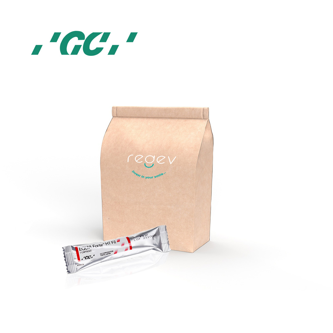 גלאס יונומר שחזורים-קפסולות שקית (50) GC Equia Forte Fil A2