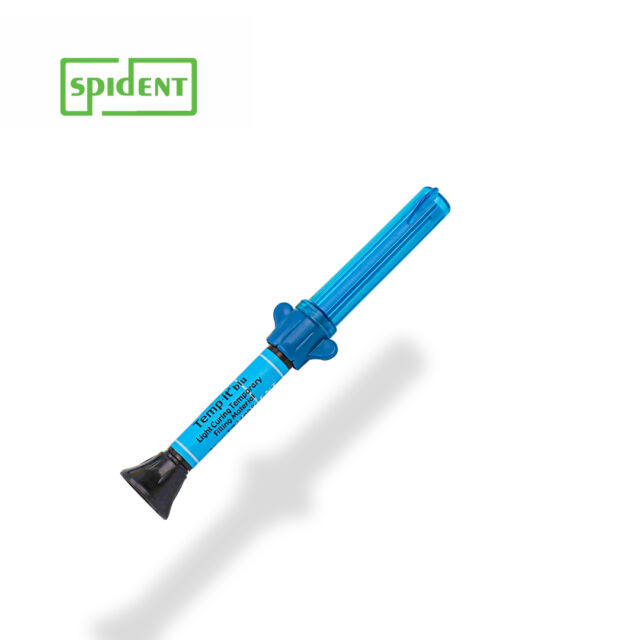 סתימה זמנית-מזרק כחול 3גר' (3) Spident Temp-it LC