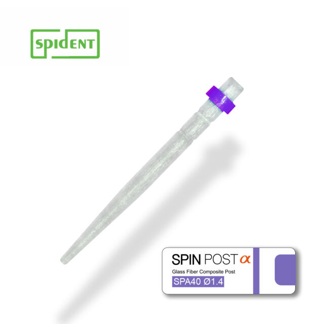 פייבר פוסט-סגול 1.4 (10) Spident Spin Post