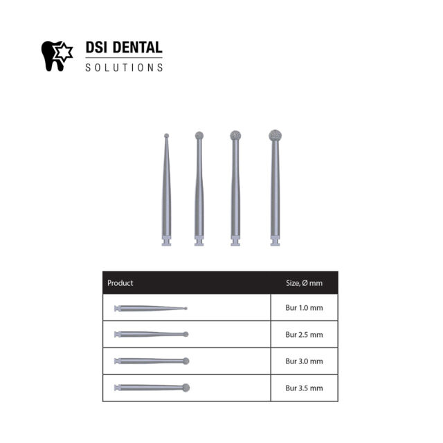 מקדח דגרנולציה 1.0מ"מ DSI Degranulation