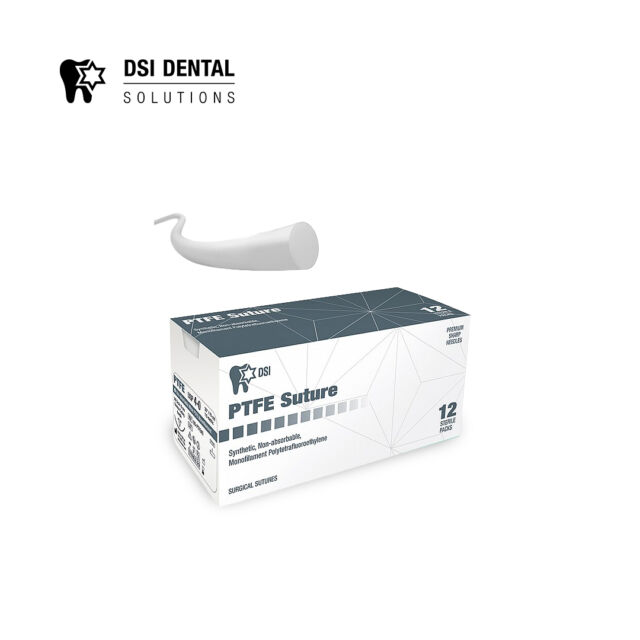 חוט תפירה-טפלון DSI PTFE DS19 3/0