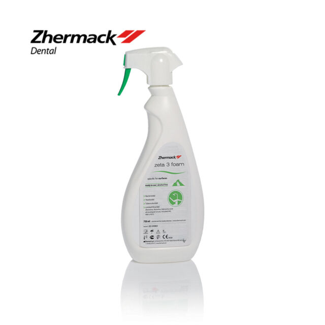 חיטוי משטחים-ספריי 750מ"ל Zhermack Zeta 3 Foam