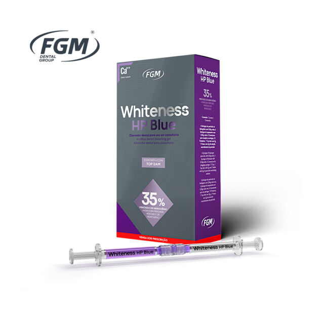 הלבנת שיניים-מרפאה 1.2גר' (6) FGM Whiteness HP Blue 35%