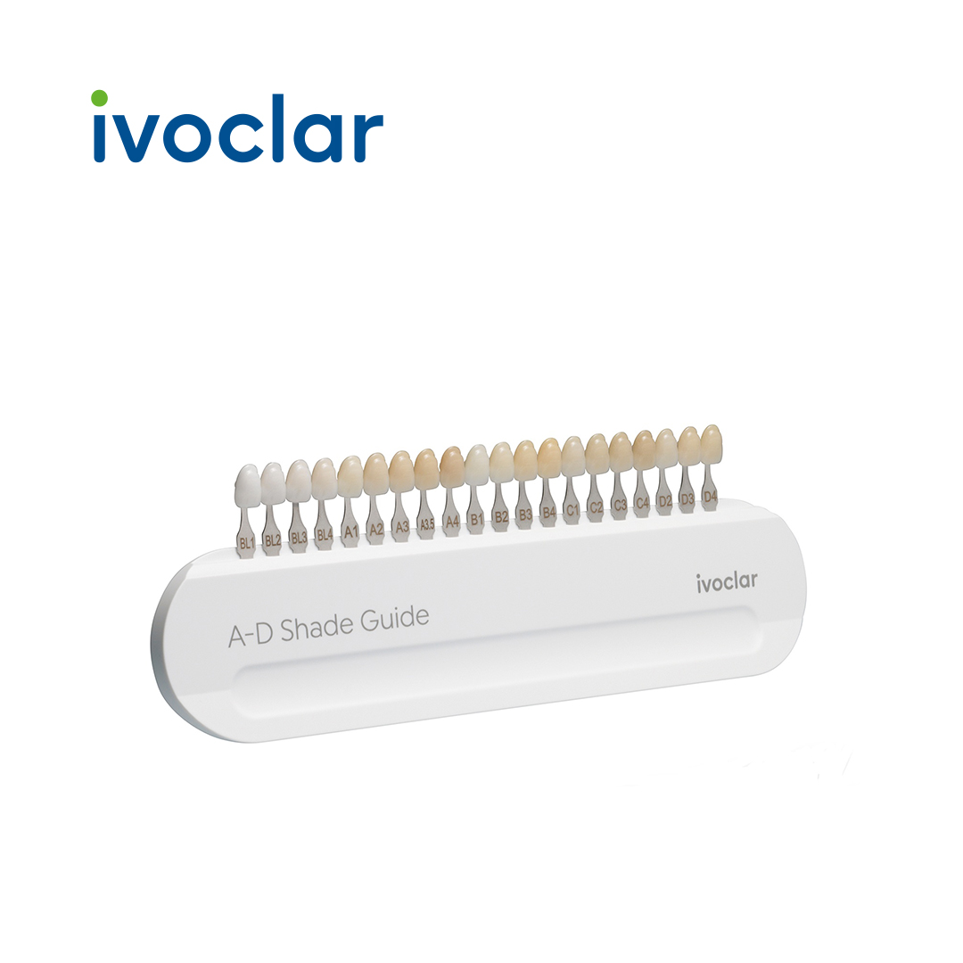 מפתח צבעים ivoclar Vivodent A-D