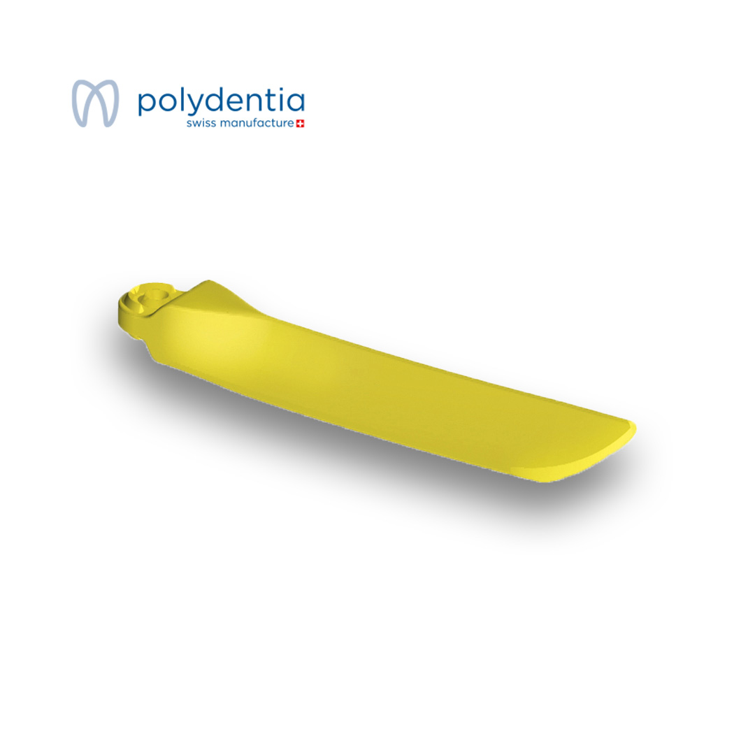 טריזי פלסטיק-צהוב (100) polydentia myWedge L 7104
