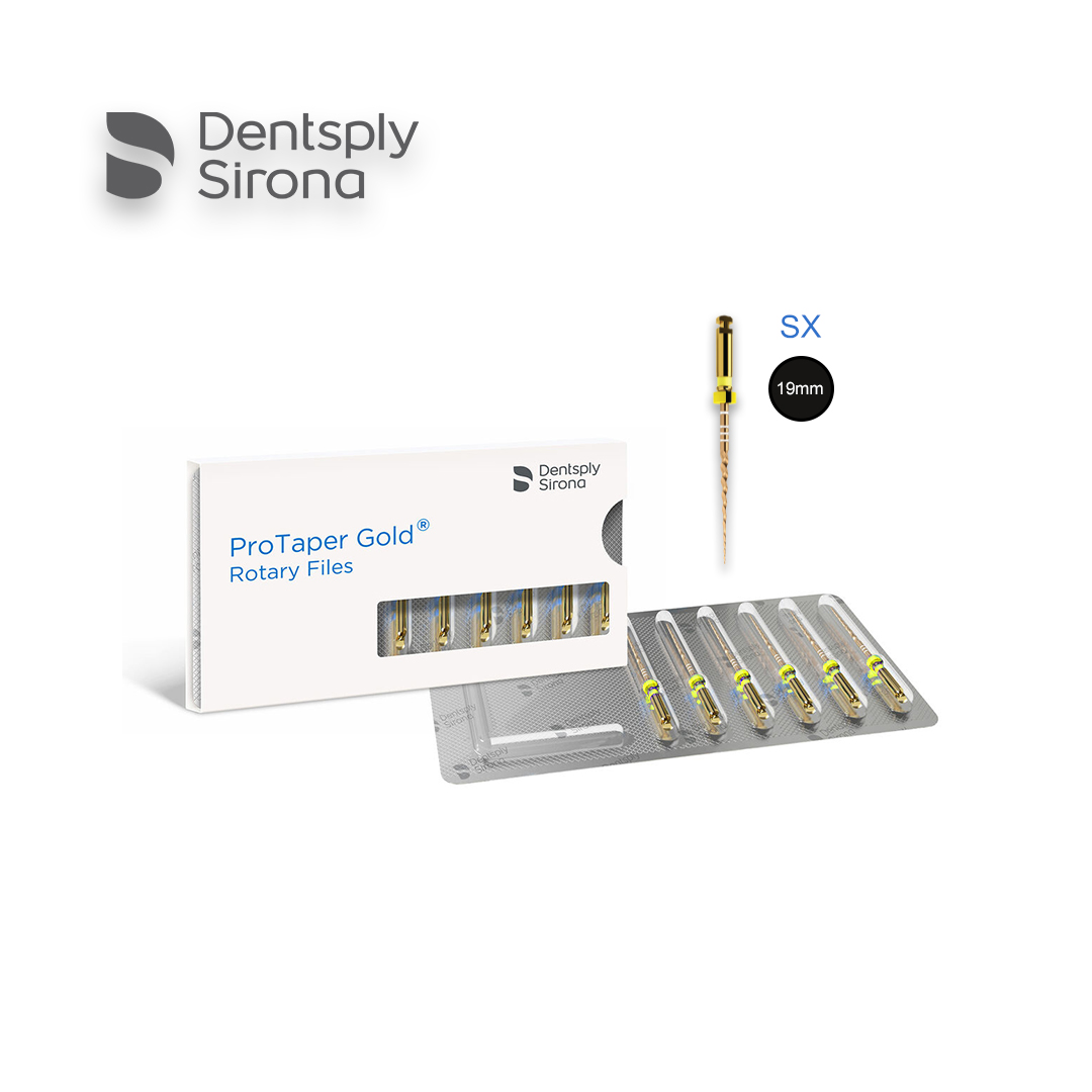 פוצרים פרוטייפר 19מ"מ (6) Dentsply Maillefer Gold SX