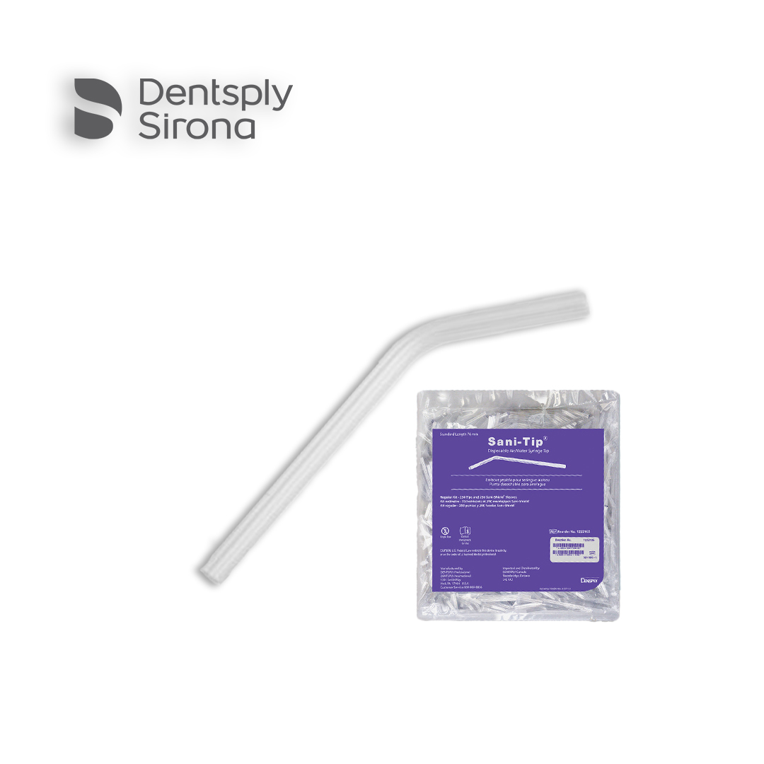 מים/אויר-טיפים (250) Dentsply Sani-Tip