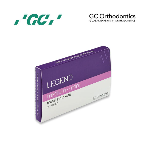ברקט מתכת-סט (20) GC Orthodontics Legend