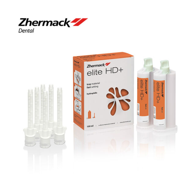 ווש כתום-קרט' 50מ"ל (2) Zhermack elite HD+ H.B
