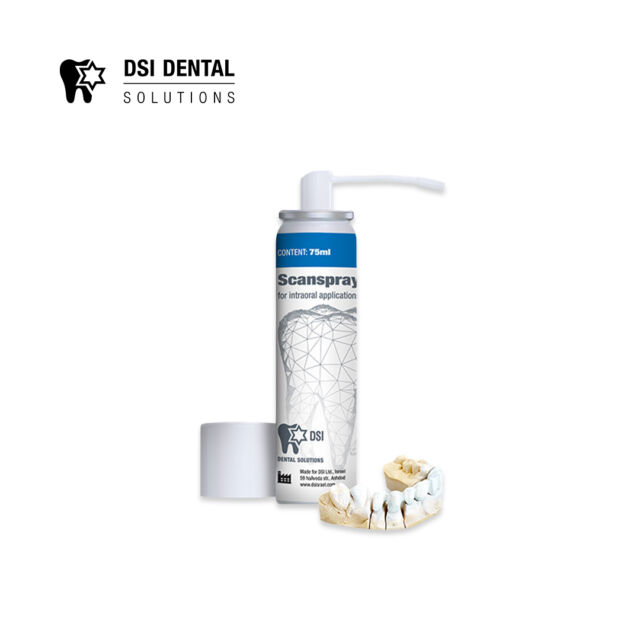 ספריי סריקה 75מ"ל DSI Intra Oral Scan Spray