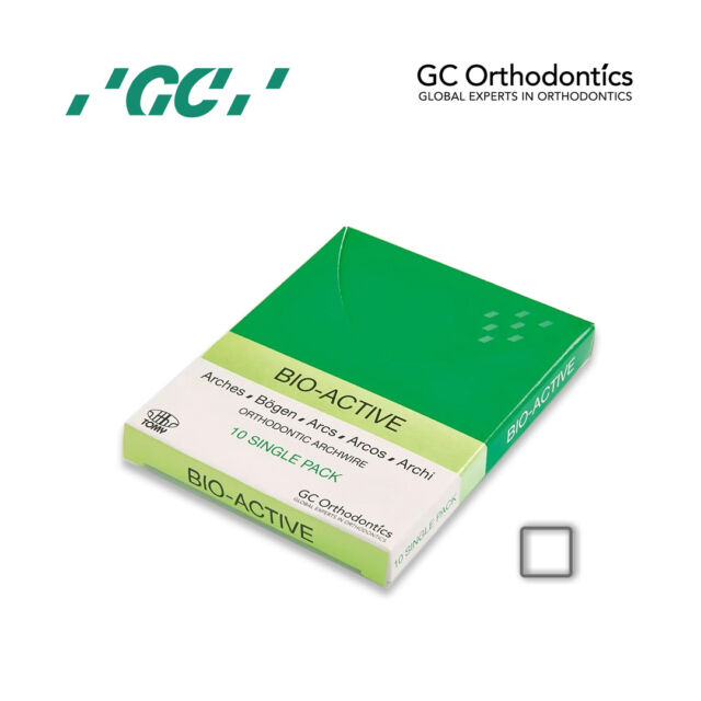 חוט מרובע (10) GC Orthodontics Bio-Active Light