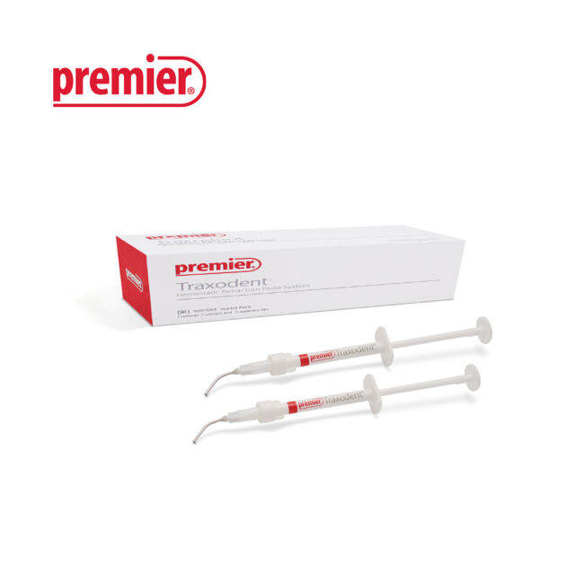 משחת רטרקציה-מזרק 0.7גר' (2) Premier Traxodent