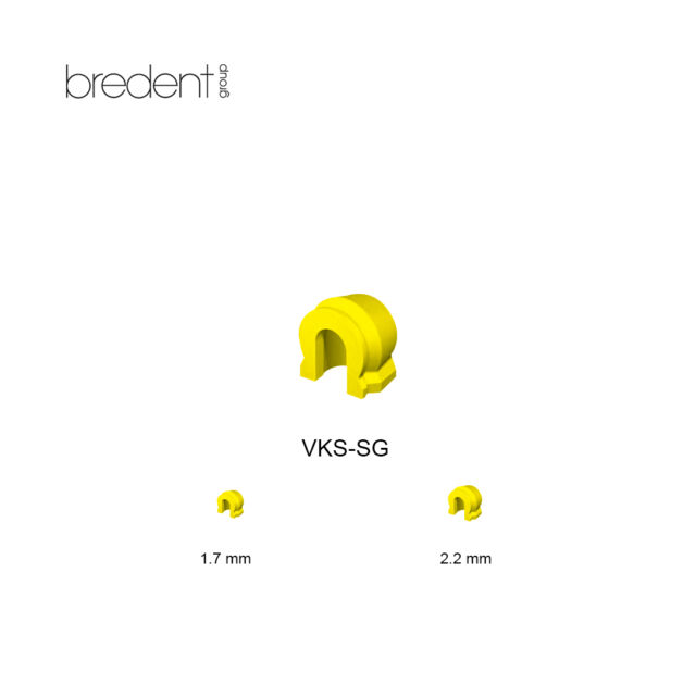 חיבור נקבה צהוב צד 2.2 (2) Bredent VKS-SG